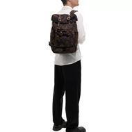 Снимка на CAMPOMAGGI FOLDED BACKPACK LONDRA IN CAMOUFLAGE AND DARK BROWN NYLON