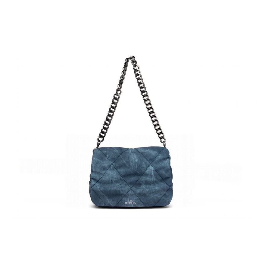 Снимка на REPLAY WOMEN'S SHOULDER BAG IN SYNTHETIC PRINTED DENIM