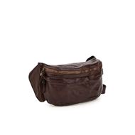 Снимка на CAMPOMAGGI BELT BAG SANTARCANGELO IN DARK BROWN LEATHER