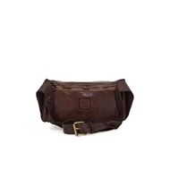 Снимка на CAMPOMAGGI BELT BAG SANTARCANGELO IN DARK BROWN LEATHER