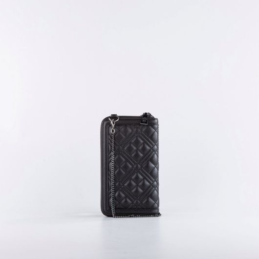 Снимка на LOVE MOSCHINO WOMEN'S QUILTED PHONE POUCH