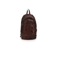 Picture of CAMPOMAGGI BACKPACK SANTARCANGELO IN DARK BROWN LEATHER 1