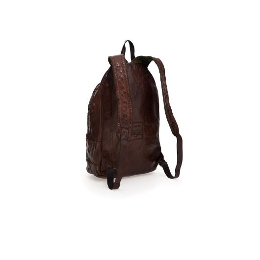 Снимка на CAMPOMAGGI BACKPACK SANTARCANGELO IN DARK BROWN LEATHER