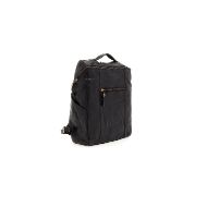 Picture of CAMPOMAGGI BACKPACK SAMBUCO IN BLACK LEATHER 2