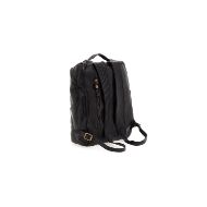 Picture of CAMPOMAGGI BACKPACK SAMBUCO IN BLACK LEATHER 4