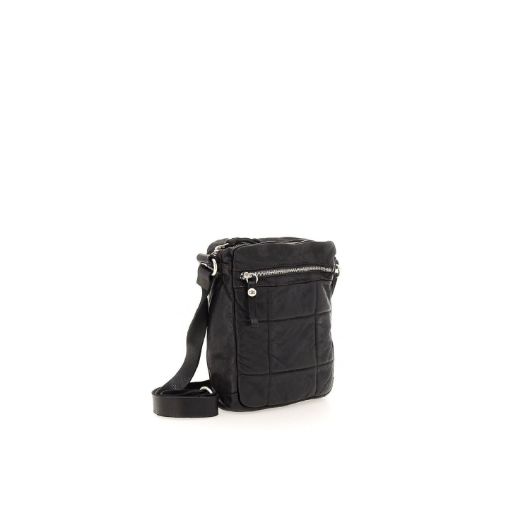 Снимка на CAMPOMAGGI CROSSBODY BAG SELCE IN BLACK LEATHER