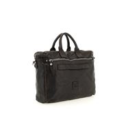 Снимка на CAMPOMAGGI BRIEFCASE ARENITE IN BLACK LEATHER