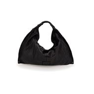 Снимка на CAMPOMAGGI WOMEN'S WOVEN HOBO BAG EDERA IN BLACK LEATHER