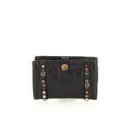 Снимка на CAMPOMAGGI WOMEN'S WALLET BELLA DI NOTTE IN BLACK LEATHER WITH STUDS