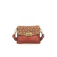 Снимка на CAMPOMAGGI WOMEN'S CROSSBODY BAG AGNESE IN RED LEATHER WITH STUDS 