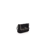 Снимка на CAMPOMAGGI WOMEN'S ORCHIDEA CROSSBODY BAG IN BLACK LEATHER WITH RIVETS