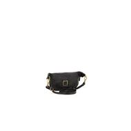 Снимка на CAMPOMAGGI WOMEN'S BELT BAG BELLA DI NOTTE IN BLACK LEATHER WITH STUDS