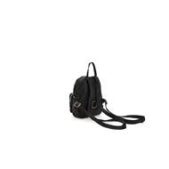 Снимка на CAMPOMAGGI WOMEN'S SMALL BACKPACK KURA IN BLACK LEATHER WITH RIVETS