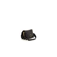 Снимка на CAMPOMAGGI WOMEN'S CROSSBODY BAG BELLA DI NOTTE IN BLACK LEATHER WITH STUDS