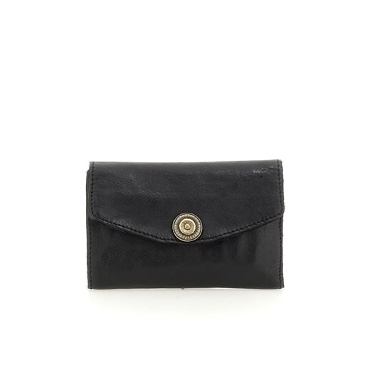 Снимка на CAMPOMAGGI WOMEN'S WALLET OSSIDIANA IN BLACK LEATHER