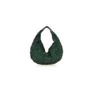 Снимка на CAMPOMAGGI WOMEN'S SHOULDER BAG EDERA IN GREEN LEATHER 