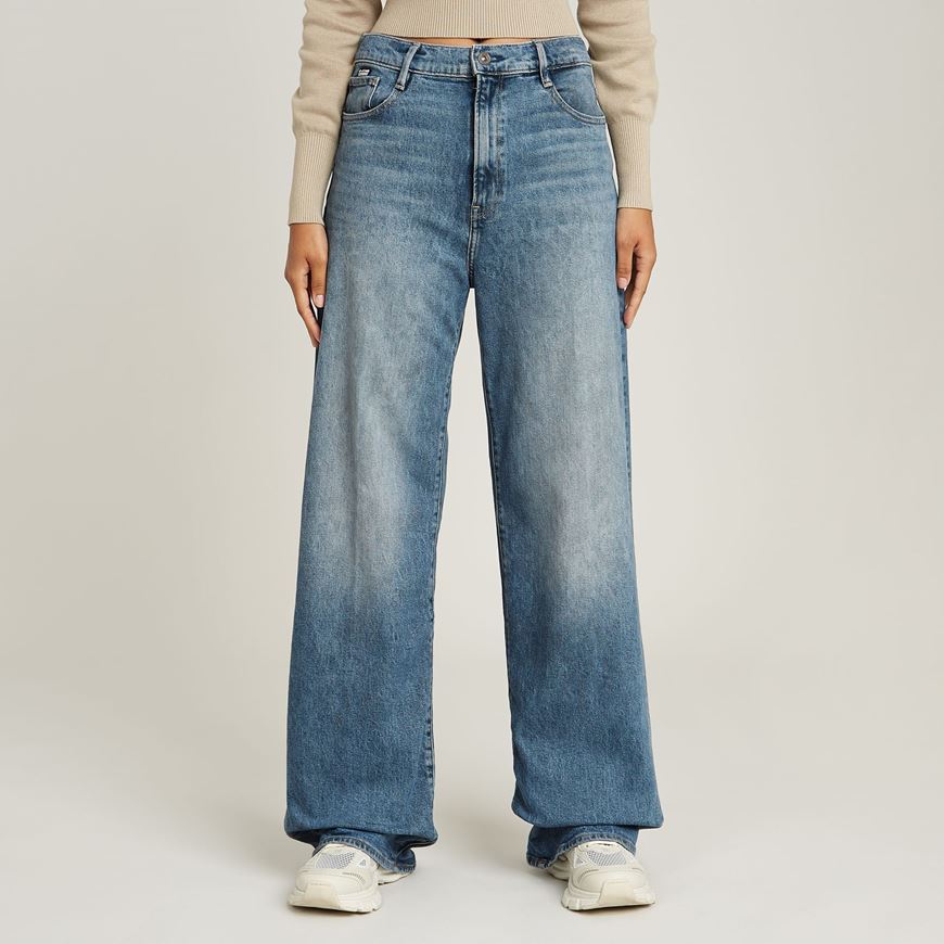 Снимка на G-STAR RAW WOMEN'S DECK 2.0 HIGH LOOSE JEANS