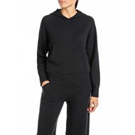 Снимка на REPLAY WOMEN'S HOODED SWEATER IN VISCOSE BLEND