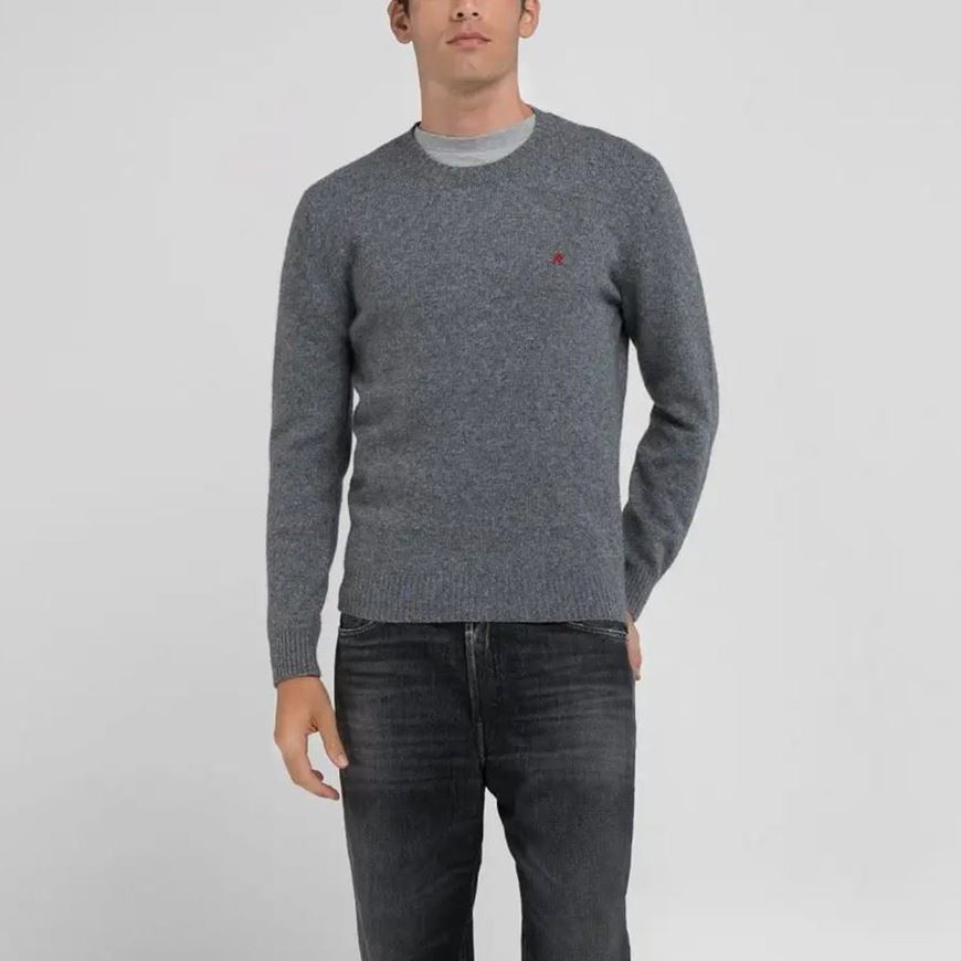 Снимка на REPLAY MEN'S WOOL-BLEND CREW-NECK SWEATER