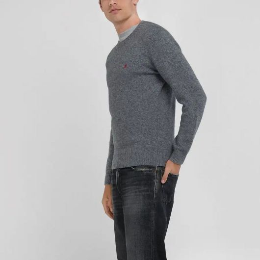 Снимка на REPLAY MEN'S WOOL-BLEND CREW-NECK SWEATER