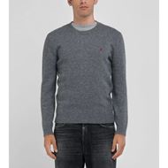 Снимка на REPLAY MEN'S WOOL-BLEND CREW-NECK SWEATER