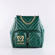 Снимка на LOVE MOSCHINO WOMEN'S CITY POCKETS BACKPACK WITH CHAIN