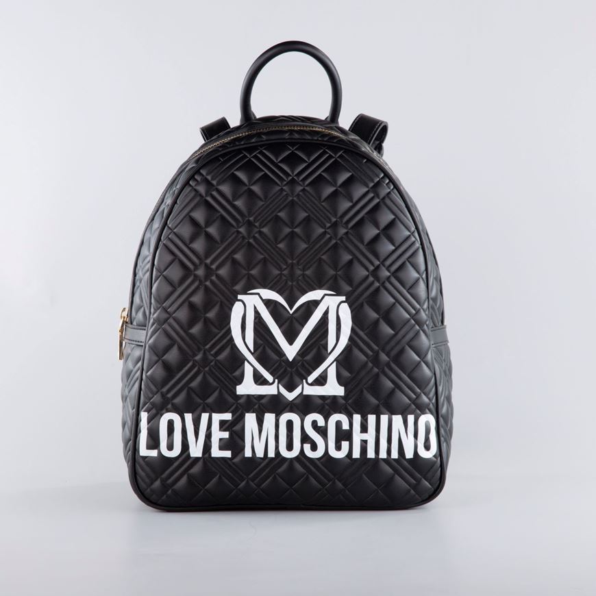 Снимка на LOVE MOSCHINO WOMEN'S LOGO QUILT BACKPACK