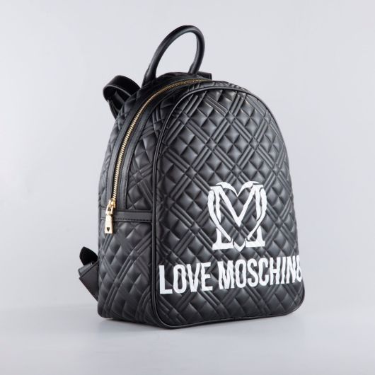 Снимка на LOVE MOSCHINO WOMEN'S LOGO QUILT BACKPACK