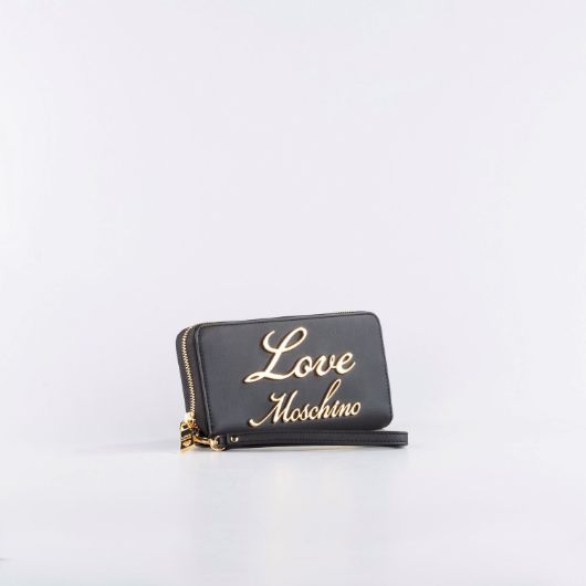 Снимка на LOVE MOSCHINO WOMEN'S LOVELY LOVE ZIP AROUND WALLET