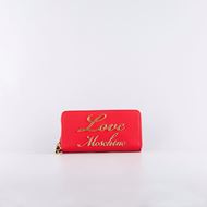 Снимка на LOVE MOSCHINO WOMEN'S LOVELY LOVE ZIP AROUND WALLET