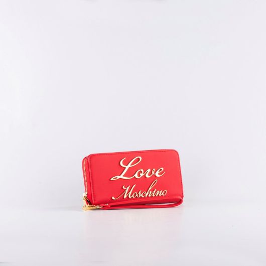 Снимка на LOVE MOSCHINO WOMEN'S LOVELY LOVE ZIP AROUND WALLET