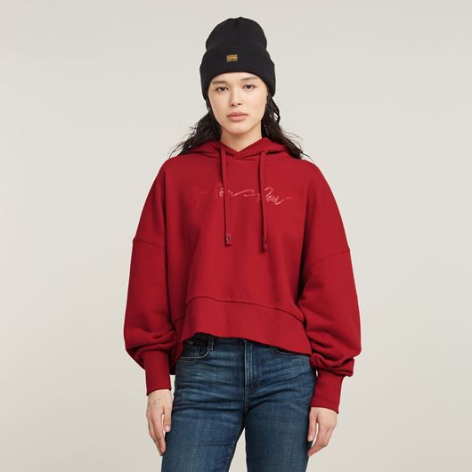 Снимка на G-STAR RAW WOMEN'S G-SCRIPT OVERSIZED HOODED SWEAT