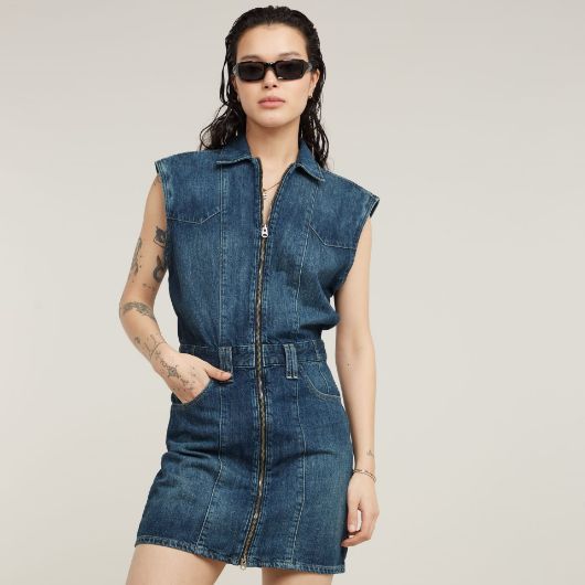 Снимка на G-STAR RAW WOMEN'S BIKER DRESS