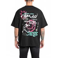 Снимка на REPLAY MEN'S T-SHIRT WITH INDUSTRIAL BEATS PRINT