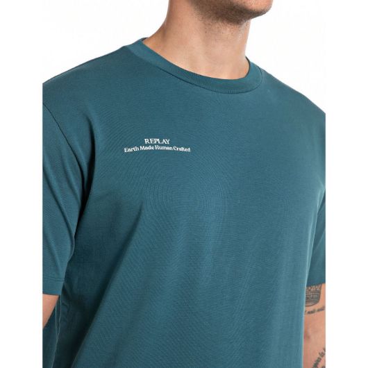 Снимка на REPLAY MEN'S JERSEY T-SHIRT WITH LETTERING PRINT