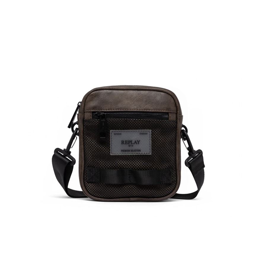 Снимка на REPLAY MEN'S CROSSBODY BAG WITH VINTAGE EFFECT