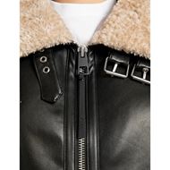 Снимка на REPLAY WOMEN'S SHORT JACKET IN SYNTHETIC SHEARLING