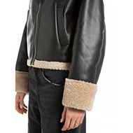 Снимка на REPLAY WOMEN'S SHORT JACKET IN SYNTHETIC SHEARLING