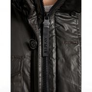 Снимка на REPLAY MEN'S  HOODED FULL-ZIP JACKET IN COATED COTTON TWILL