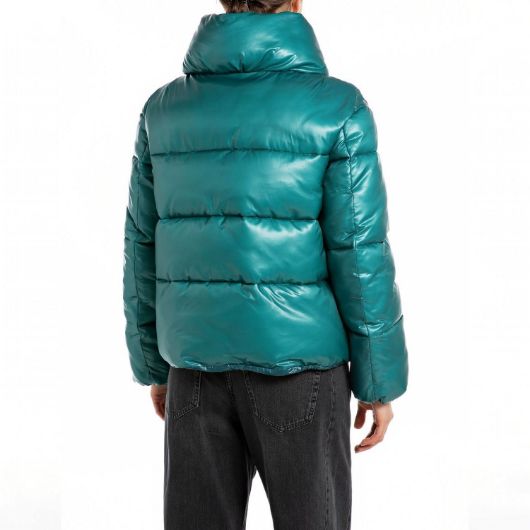 Снимка на REPLAY WOMEN'S SHINY NYLON PUFFER JACKET