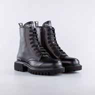 Снимка на JOHN RICHMOND MEN'S COMBAT BOOTS WITH TRACK SOLE