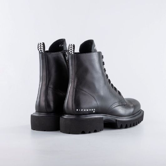 Снимка на JOHN RICHMOND MEN'S COMBAT BOOTS WITH TRACK SOLE