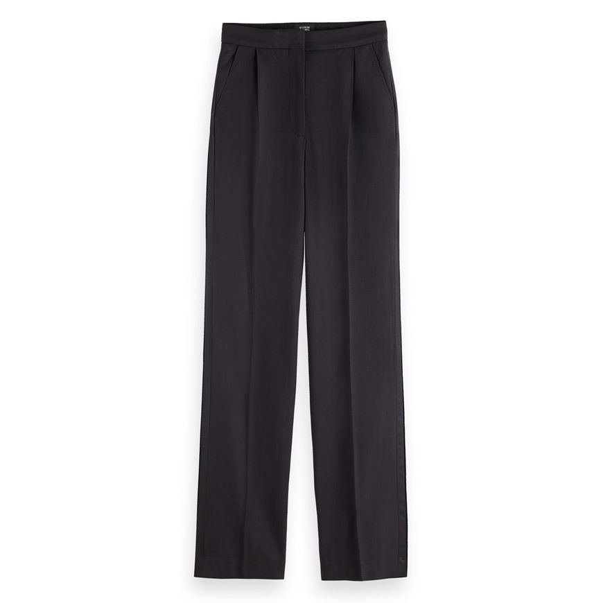 Снимка на SCOTCH&SODA WOMEN'S ROBYN - TUXEDO PANT WITH SATIN DETAIL