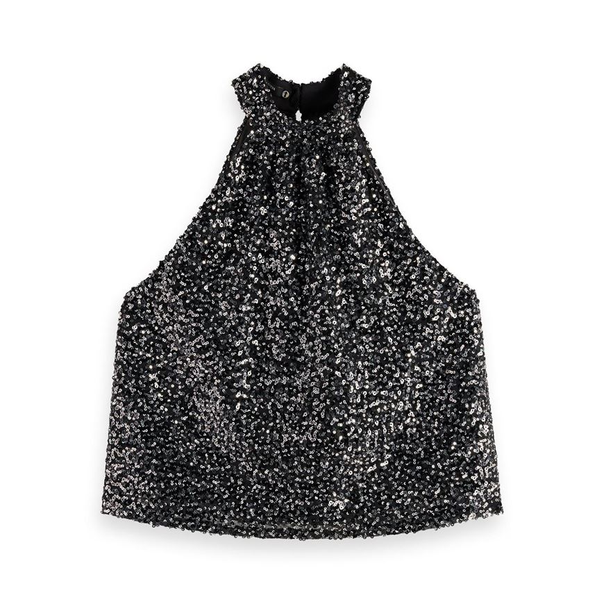 Снимка на SCOTCH&SODA WOMEN'S SEQUIN TANK TOP