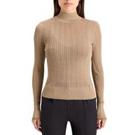 Снимка на SCOTCH&SODA WOMEN'S METALLIC POINTELLE FITTED PULLOVER