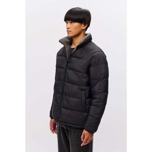 Снимка на DIRTY LAUNDRY MEN'S REVERSIBLE FLEECE AND DOWN JACKET