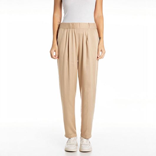 Снимка на REPLAY WOMEN'S COMFORT FIT TROUSERS IN TWILL