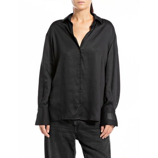 Снимка на REPLAY WOMEN'S COMFORT FIT V-NECK SHIRT