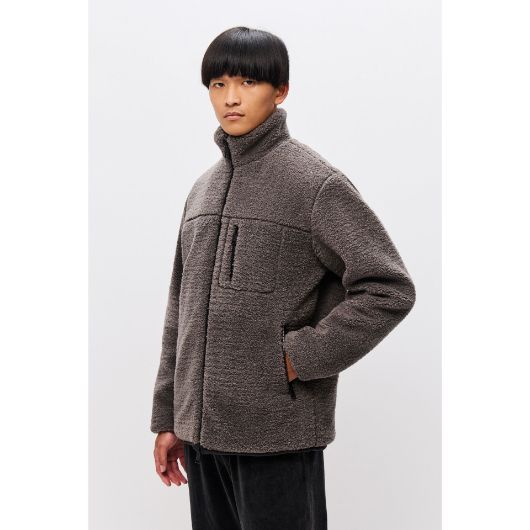Show details for DIRTY LAUNDRY MEN'S FLEECE PADDED JACKET IN GRAPHITE 2 - FanPoint Picture of DIRTY LAUNDRY MEN'S FLEECE PADDED JACKET IN GRAPHITE 2