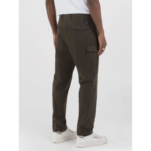 Снимка на REPLAY MEN'S CARGO TROUSERS IN BRUSHED COTTON TWILL